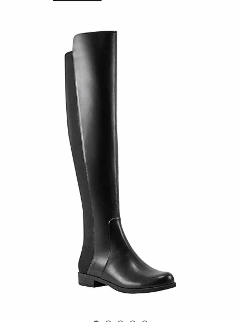 Black Women's Over-the-Knee Riding Boots Size7M
